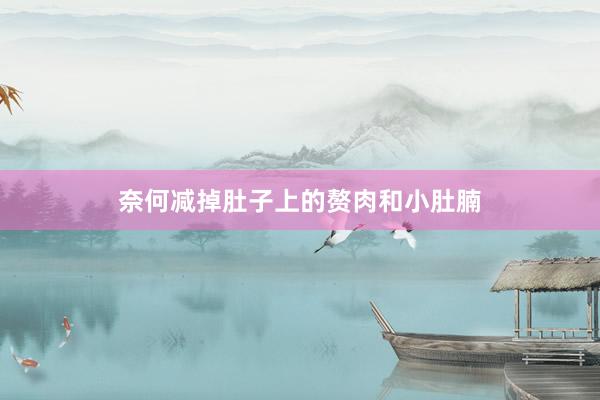 奈何减掉肚子上的赘肉和小肚腩